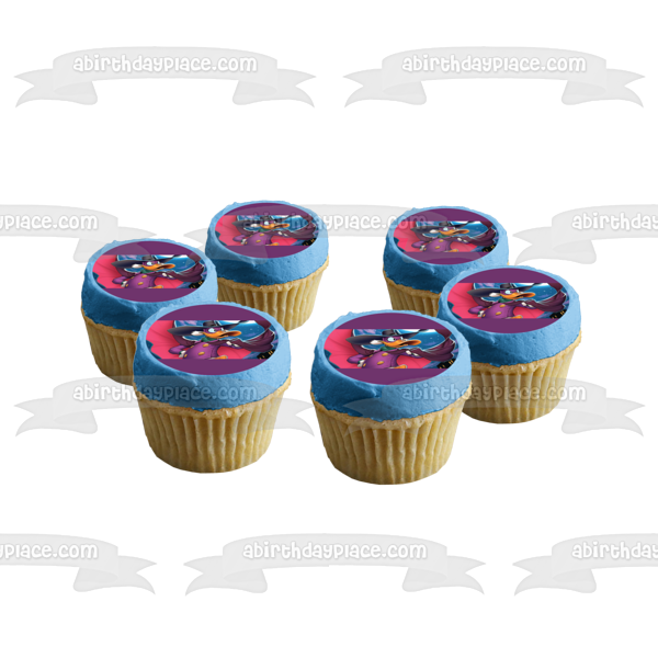 Darkwing Duck Video Game Edible Cake Topper Image ABPID56893