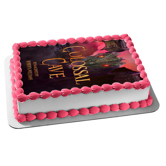 Colossal Cave Dragon Edible Cake Topper Image ABPID56907