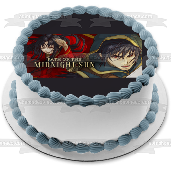 Path of the Midnight Sun Edible Cake Topper Image ABPID56919