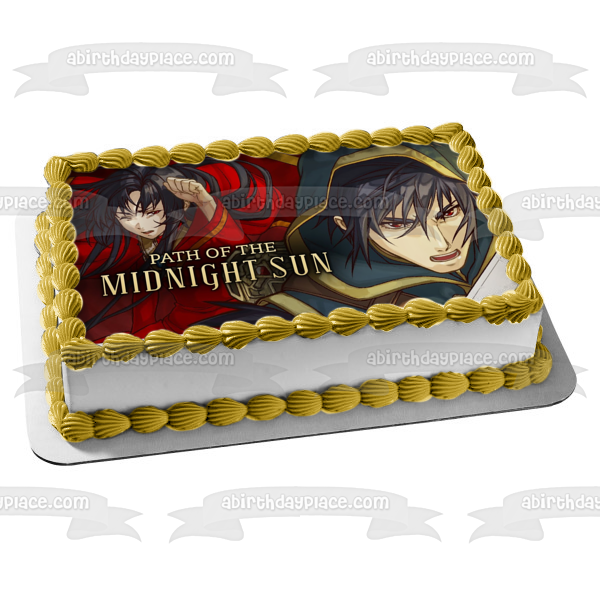 Path of the Midnight Sun Edible Cake Topper Image ABPID56919