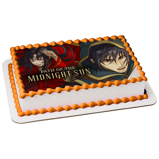 Path of the Midnight Sun Edible Cake Topper Image ABPID56919