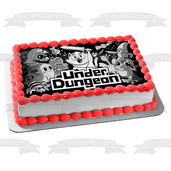 Underdungeon Kimuto Edible Cake Topper Image ABPID56914