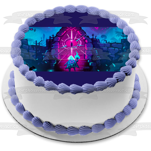 Lone Ruin Edible Cake Topper Image ABPID56915