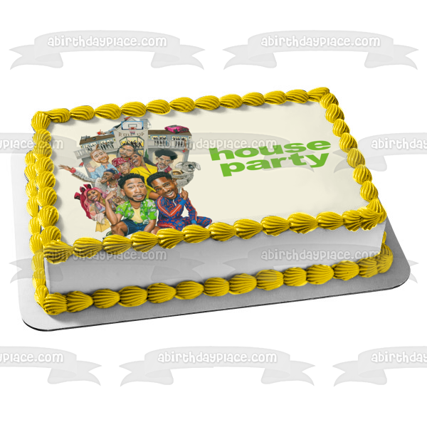 House Party Kevin and Damon Edible Cake Topper Image ABPID56917