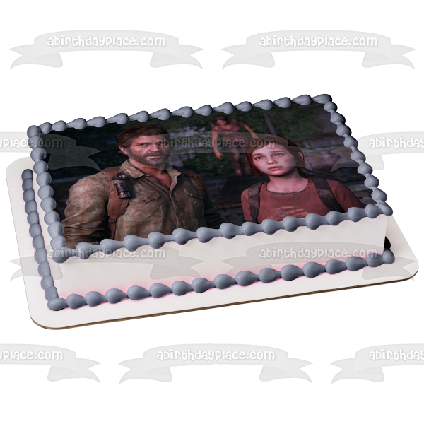 The Last of Us Part I Ellie Williams Edible Cake Topper Image ABPID56929