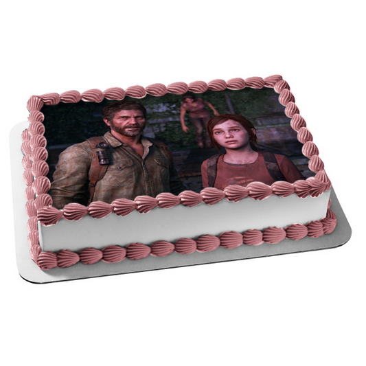 The Last of Us Part I Ellie Williams Edible Cake Topper Image ABPID56929