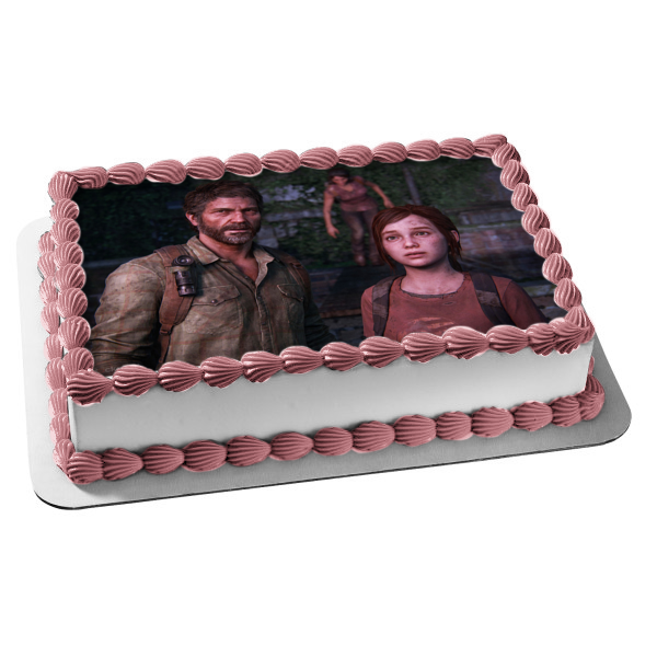 The Last of Us Part I Ellie Williams Edible Cake Topper Image ABPID56929