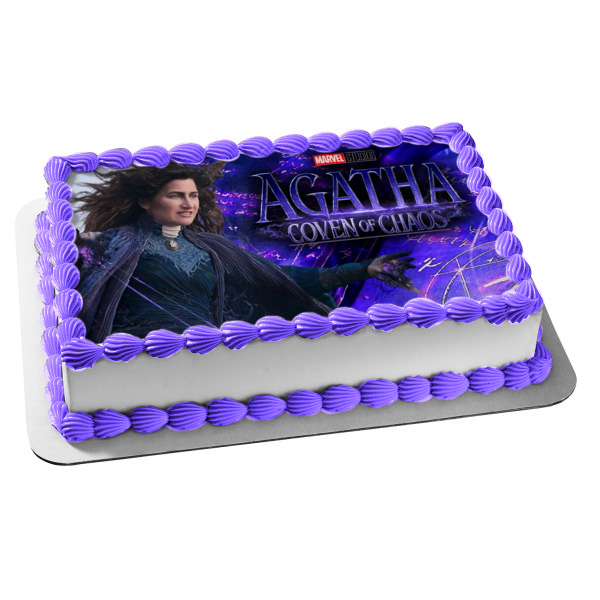 Agatha Coven of Chaos Edible Cake Topper Image ABPID56930