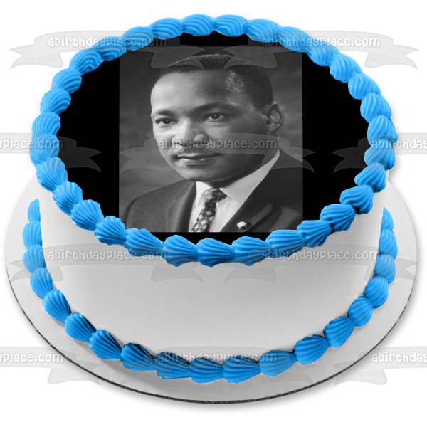 Martin Luther King Jr. Day Edible Cake Topper Image ABPID57018