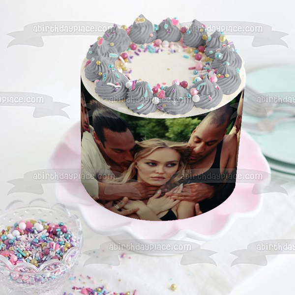 The Idol Jocelyn and Tedros Edible Cake Topper Image ABPID57031