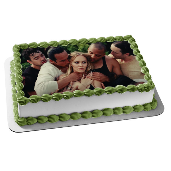 The Idol Jocelyn and Tedros Edible Cake Topper Image ABPID57031