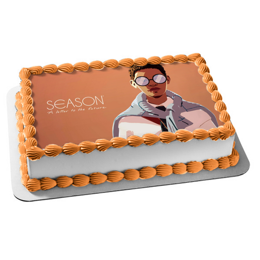 Temporada una carta al futuro una piel comestible decoración para tarta imagen ABPID57032 