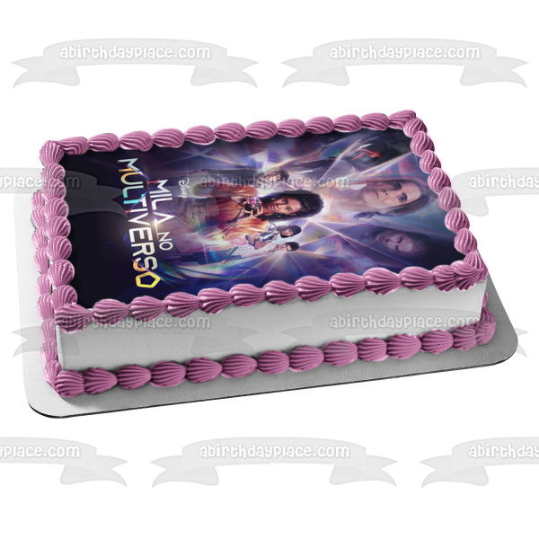 Imagen comestible para decoración de tarta Mila No Multiverso ABPID56991 
