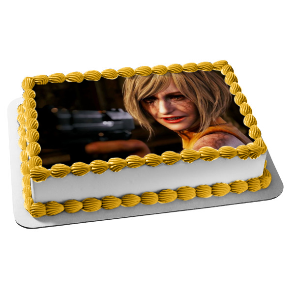 Resident Evil 4 Remake Ashley Graham Imagen comestible para decoración de tarta ABPID57039 