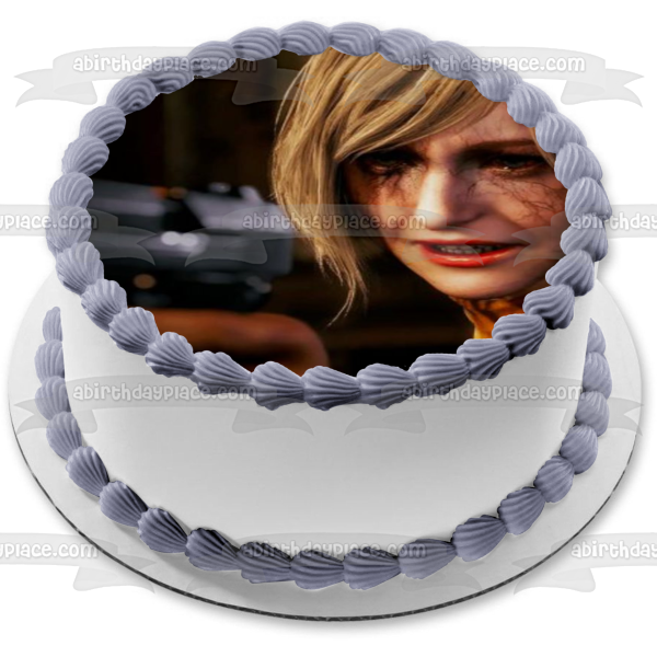 Resident Evil 4 Remake Ashley Graham Imagen comestible para decoración de tarta ABPID57039 