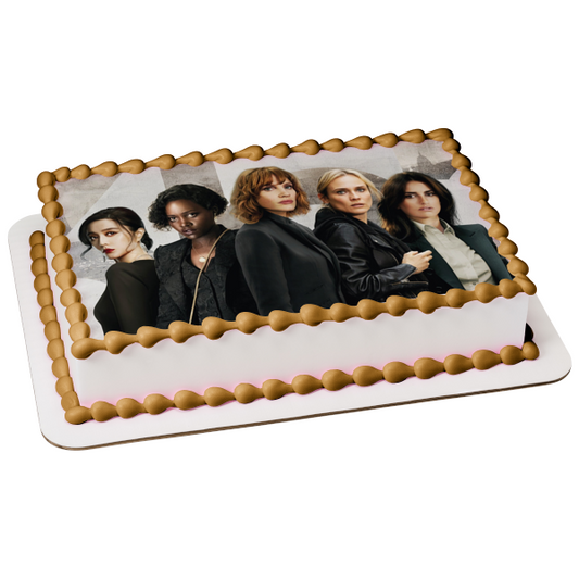 The 355 Marie Mace Khadijah Graciela y Lin Me Decoración comestible para tarta Imagen ABPID57049 