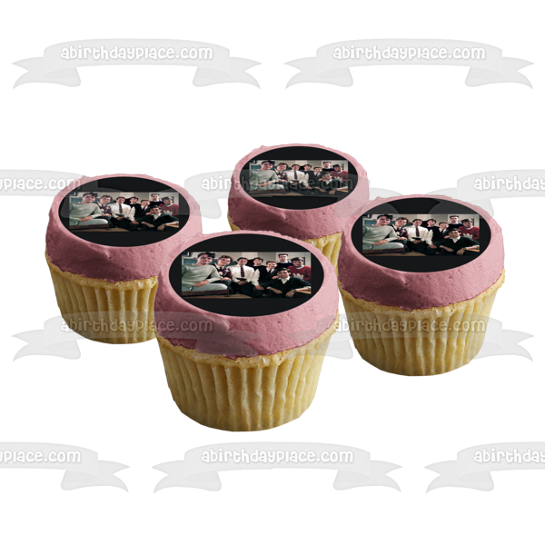 Dead Poet's Society John Keating Todd Neil Charlie Knox Richard and Stephen Edible Cake Topper Image ABPID57046