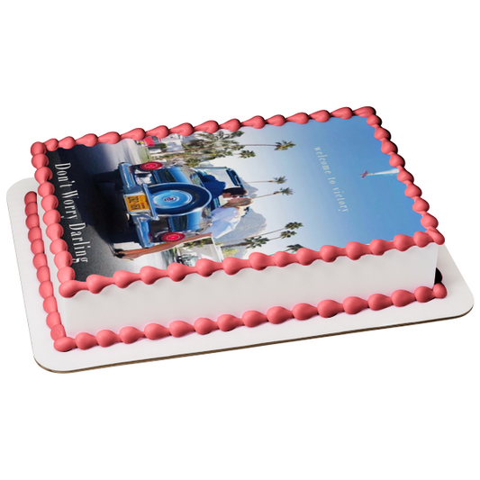 Bienvenido a Victory Alice y Jack Imagen comestible para decoración de tarta ABPID57068 