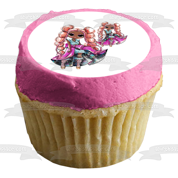 LOL. Surprise Fashion Show Mega Runway Edible Cake Topper Image ABPID57064