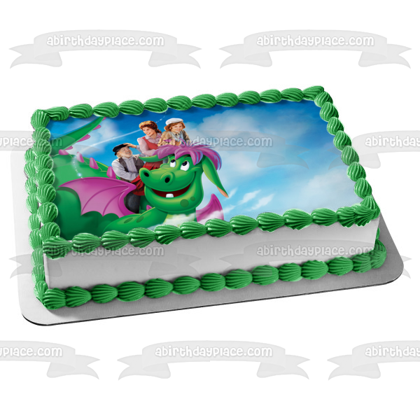Pete's Dragon Lampie Nora and Lena Edible Cake Topper Image ABPID57066