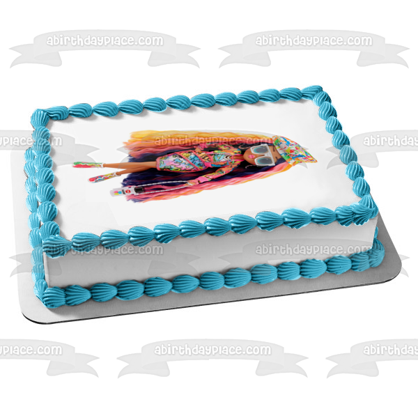 LOL Surprise Omg Fashion Doll Sketches Edible Cake Topper Image ABPID57086