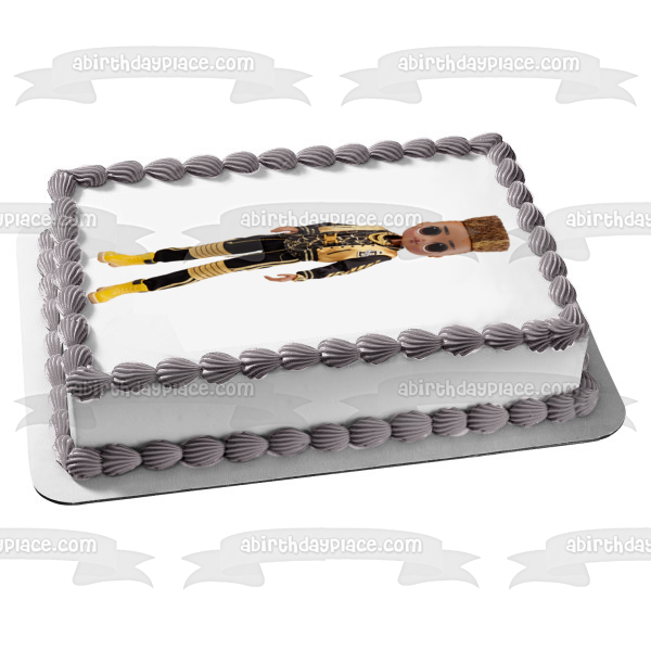 LOL Surprise Omg Guys Fashion Doll Prince Bee Adorno comestible para tarta Imagen ABPID57096 