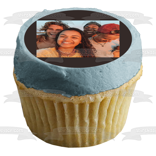 Outer Banks Sarah John JJ and Pope Edible Cake Topper Image ABPID57110