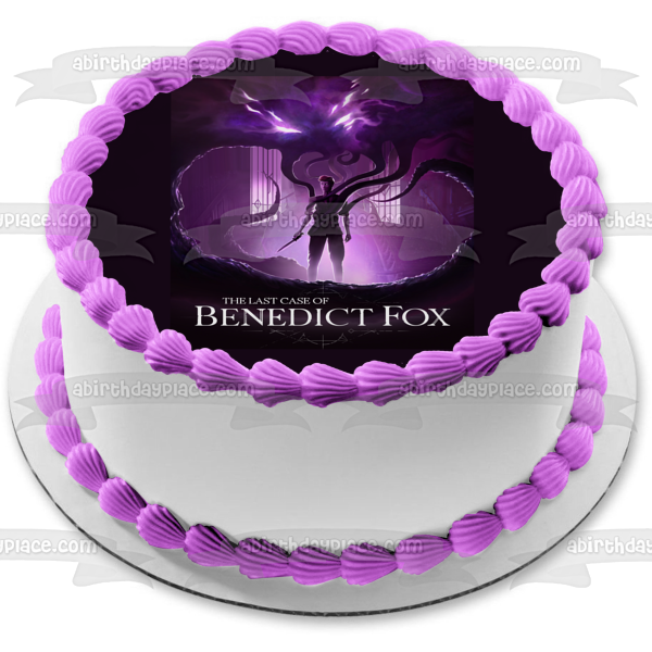 Imagen comestible para decoración de tarta El último caso de Benedict Fox ABPID57101 