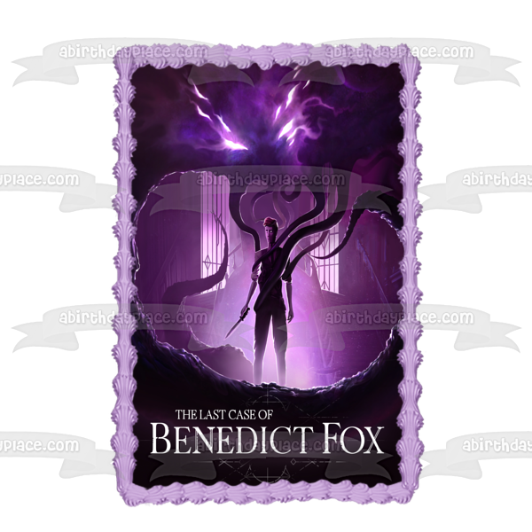 Imagen comestible para decoración de tarta El último caso de Benedict Fox ABPID57101 
