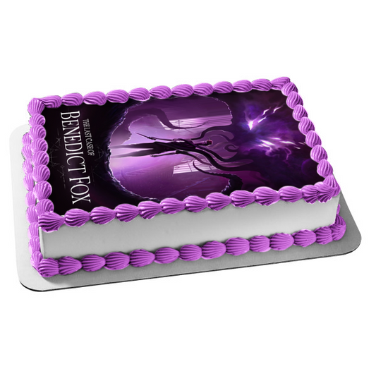 Imagen comestible para decoración de tarta El último caso de Benedict Fox ABPID57101 
