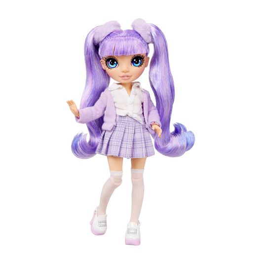 Rainbow High Jr High Fashion Doll Violet Willow Edible Cake Topper Image ABPID57102