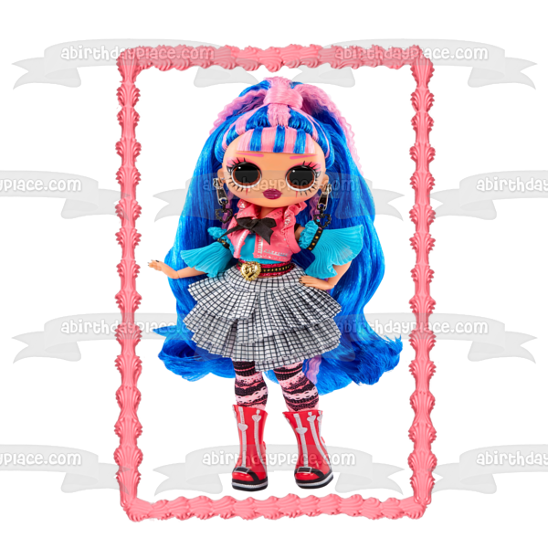 JAJAJA. Sorpresa Omg Queens Miss Divine Imagen comestible para decoración de tarta ABPID57122 