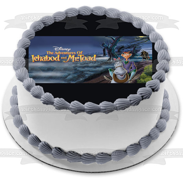 The Adventures of Ichabod and Mr. Toad Edible Cake Topper Image ABPID57133