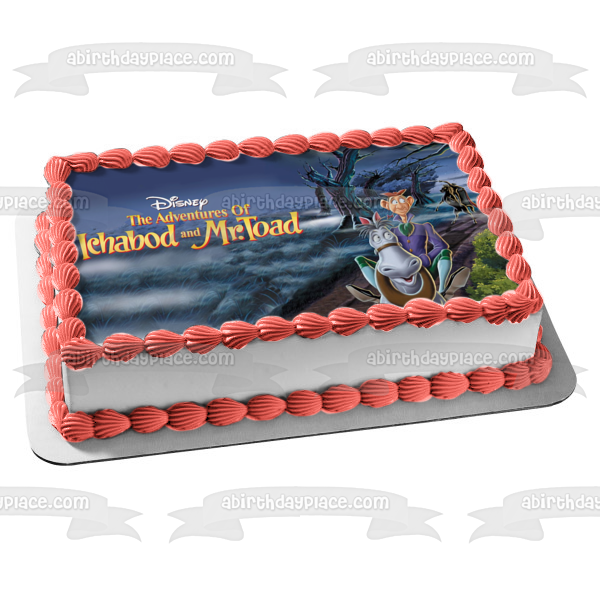 The Adventures of Ichabod and Mr. Toad Edible Cake Topper Image ABPID57133