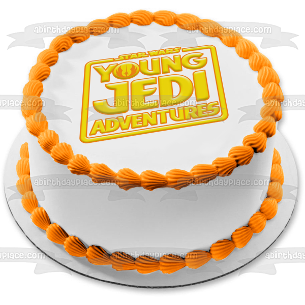 Imagen de decoración comestible para tarta de Star Wars Young Jedi Adventures ABPID57134 