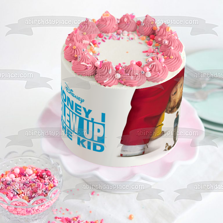 Cariño, hice estallar al niño Wayne Imagen comestible para decoración de tarta ABPID57127 