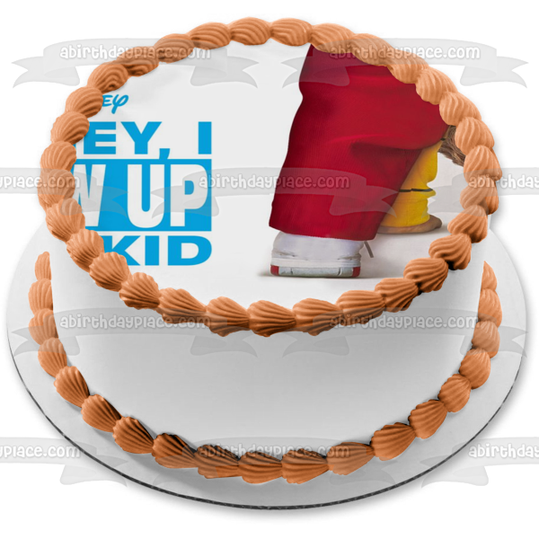 Cariño, hice estallar al niño Wayne Imagen comestible para decoración de tarta ABPID57127 