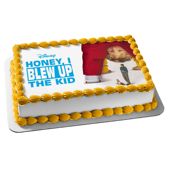 Cariño, hice estallar al niño Wayne Imagen comestible para decoración de tarta ABPID57127 