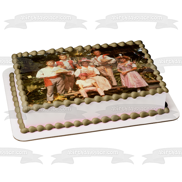 Swiss Family Robinson Fritz Jack Elizabeth and Earnest Edible Cake Topper Image ABPID57152