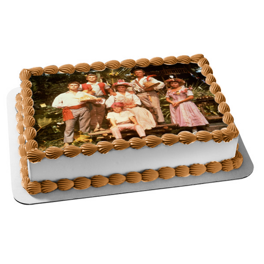 Swiss Family Robinson Fritz Jack Elizabeth and Earnest Edible Cake Topper Image ABPID57152