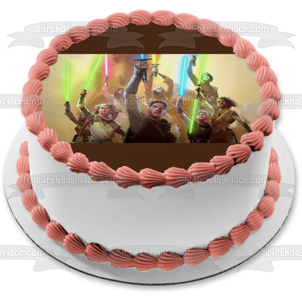 Imagen de decoración comestible para tarta de Star Wars: La Alta República ABPID57150 