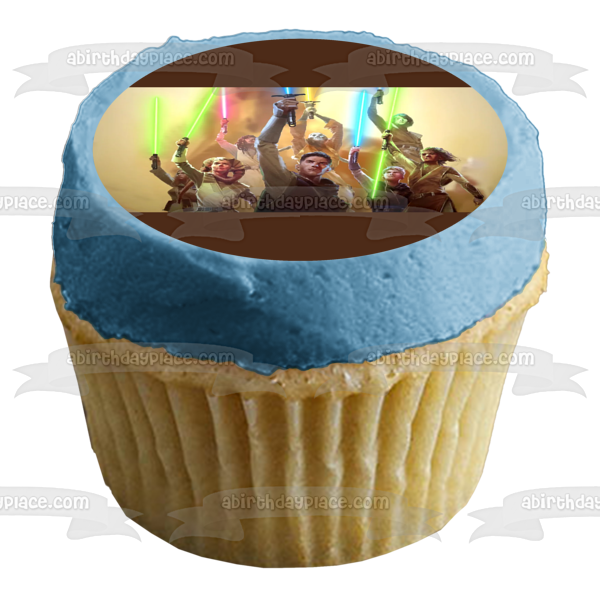 Imagen de decoración comestible para tarta de Star Wars: La Alta República ABPID57150 