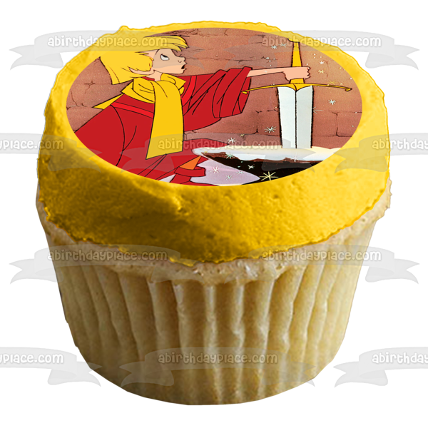 The Sword and the Stone Arthur Edible Cake Topper Image ABPID57163