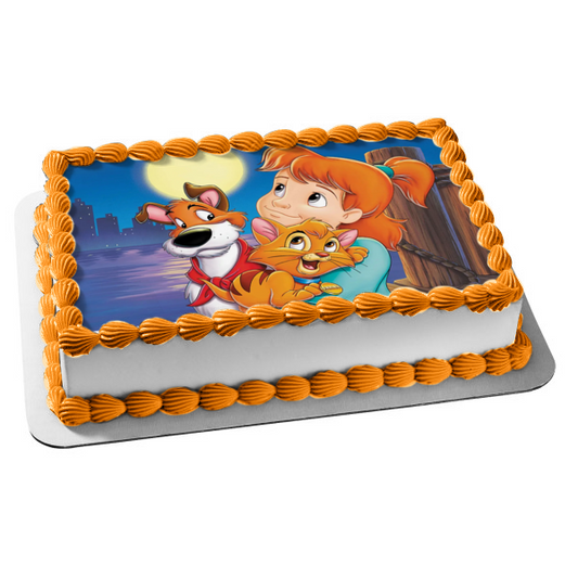 Oliver and Company Jenny Edible Cake Topper Image ABPID57177