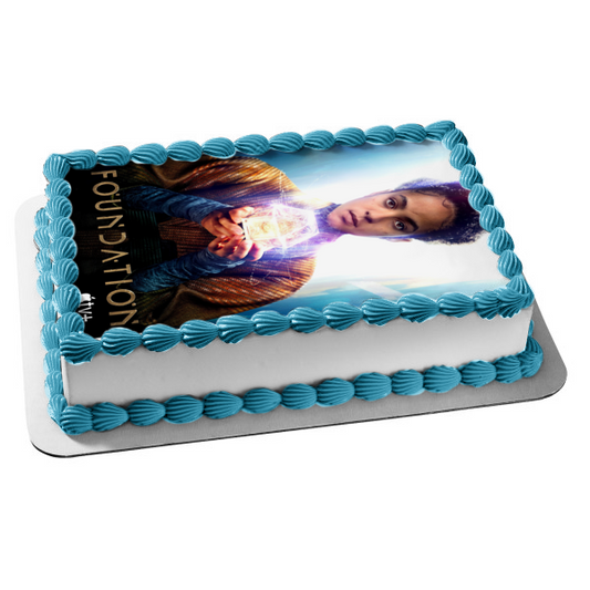 Imagen comestible para decoración de tarta de la Reina Sareth de la Fundación ABPID57185 