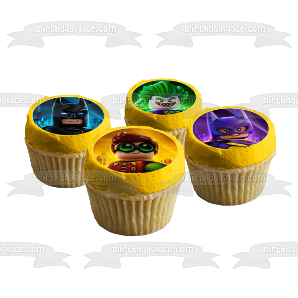 Lego batman cupcakes hotsell