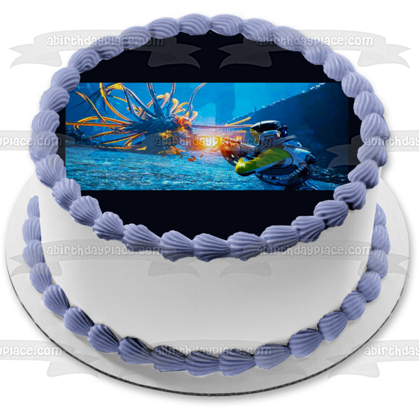 Imagen comestible para decoración de tarta con escena del juego de retorno ABPID57260 