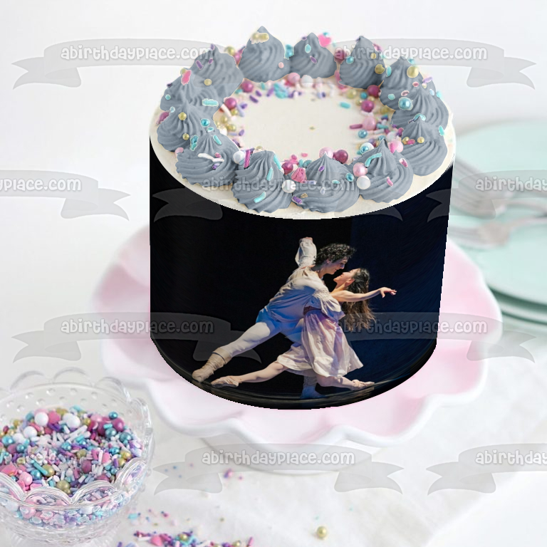 Romeo and Juliet Broadway Musical Edible Cake Topper Image ABPID57252