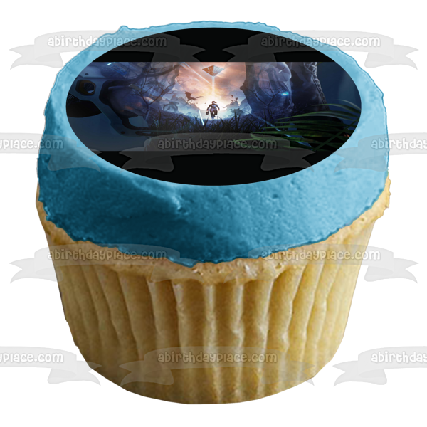 Imagen comestible para decoración de tarta con cicatrices sobre la escena del juego ABPID57253 