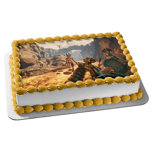 Perish Game Scene Edible Cake Topper Image ABPID57277
